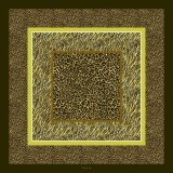 Cumpara ieftin Batic Matase Naturala Animal Print Olive Lime 90x90cm Italia Esarfa Fular Dama