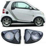 Set indicator lateral sticla clara neagra, potrivit pentru Smart ForTwo Cabrio Coupe 451 2007-2015 Performance AutoTuning