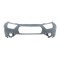 Bara fata CITROEN C3, 01.2020-, grunduit; cu gauri pentru ornament aripa,