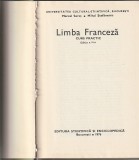 MARCEL SARAS, MIHAI STEFANESCU - LIMBA FRANCEZA ( CURS PRACTIC ) ( 1976 )