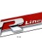 emblema R-Line ROSU
