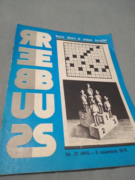 REVISTA REBUS NR.21 /5 NOIEMBRIE 1975