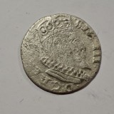 Polonia 3 groschen 162? argint Sigismund lll Vasa
