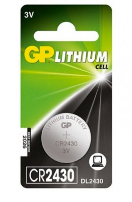 Baterie GP Batteries, butoni (CR2025) 3V lithium, blister 1 buc. foto
