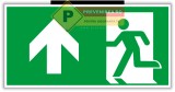 Eticheta pentru iesirea principala in sus