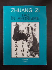 ZHUANG ZI - TAO IN AFORISME foto