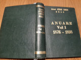 LICEUL AVRAM IANCU BRAD - ANUAR Vol. I 1876-1898 - descriere