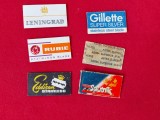Lot 6 lame de ras de colecție (vintage)