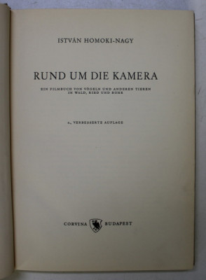 RUND UM DIE KAMERA von ISTVAN HOMOKI - NAGY , 1957 foto