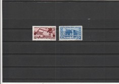 ROMANIA 1939 LP 129 EXPOZITIA NEW-YORK SERIE MNH NESTAMPILATA