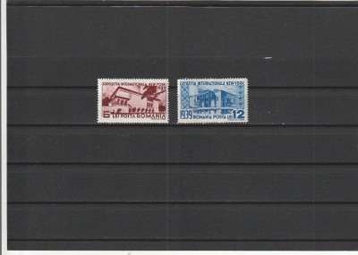 ROMANIA 1939 LP 129 EXPOZITIA NEW-YORK SERIE MNH NESTAMPILATA foto