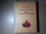 PASARILE IN NOMENCLATURA SI VIATA POPORULUI ROM&Icirc;N-MIHAI C.BĂCESCU-1961 R3.