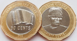 1661 Sierra Leone 50 cents 2022 Salla Koroma UNC