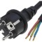 Cablu Neopren 3x1,5mm2 3m Negru