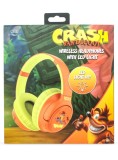 Otl Crash Bandicoot Wireless Headphones With Led Backlight Android Devices|Apple Devices|NSW|PS2|PS3|PS4|PS5|XBOX 360|XBOX ONE|XBOX SERIES X