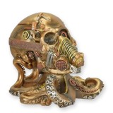 Statueta STEAMPUNK cu craniu si caracatita SP-1, Abstract