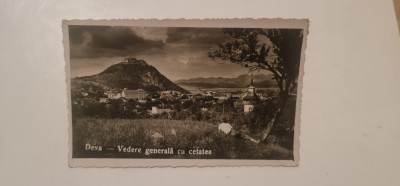 Hunedoara - Deva - Vedere generala cu cetatea. foto