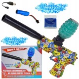 Pistol și pușcă cu bile de gel automat, 41 cm, 1000 bile incluse, acumulator USB