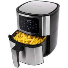Friteuza cu aer cald PC-FR 1239 H, 5.5 L, 7 programe, temperatura ajustabila 60-200&deg;C, timer, ecran LCD, touchscreen, oprire automata, dezghetare, men