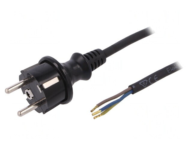 Cablu Electric SCHUKO 3x1mm2 Mufă E/F