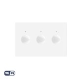 Cumpara ieftin Modul Intrerupator Triplu WIFI cu Touch LIVOLO, standard italian &ndash; Serie Noua, Alb SmartElectro IntelligentHouse