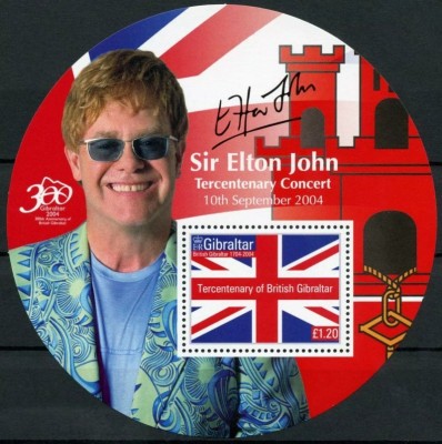 Gibraltar 2004 - Sir Elton John, colita neuzata foto