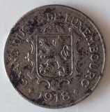 Moneda Luxemburg - 10 Centimes 1918 - Fier