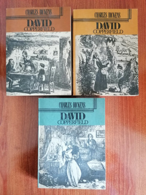 Charles Dickens, Viața lui David Copperfield, 3 volume foto