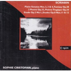 Alexander Scriabin - Piano Sonatas Nos. 2, 3 and 4, Fantasy Op.28. 2 Poems