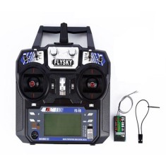 Telecomandă RC FlySky FS-i6 cu 6 Canale și Receptor FS-iA6B