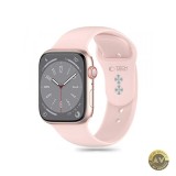 Curea Tech-Protect Silicone pentru Apple Watch 41mm / 40mm / 38mm Series Roz