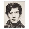 Ian Mckellen, fotografie de epocă cu dedicație pentru Radu Beligan