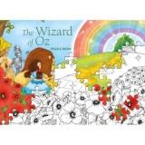Wizard Of Oz Puzzle Coloring Book pentru Copii - Carti in Engleza