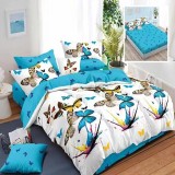 LENJERIE FINET 6 PIESE CU HUSĂ &ndash; 160&times;200 ȘI 180&times;200 (HF6P49) - 160x200