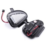 Set 2 Lampi oglinda exterioara GizMondo&reg; compatibile cu Volkswagen VW Passat B7, Golf 6, Golf Cabriolet, Touran PUDDLE LIGHT