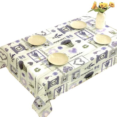 Fata de masa tip musama Pufo Purple Lavanda, 140 x 200 cm foto
