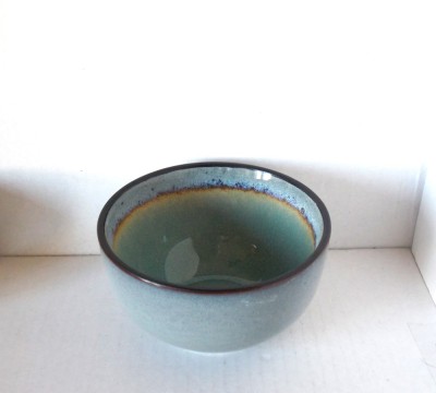Bol ceramică tip gresie, glazură efect craquelle - Serie Origin 2 - design Easy Life (Nuova R2S) Italy foto
