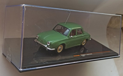 Macheta Renault Dauphine 1961 (Gordini) verde - IXO 1/43 foto