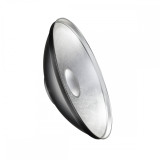 Cumpara ieftin Reflector Beauty Dish argintiu 57cm - montura Elinchrom, Generic