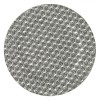 Platou Decorativ Crăciun, Plastic, Argintiu, Rotund, Model Dantelă, 33cm, Oem