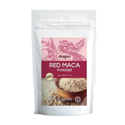 Maca rosie pudra raw eco 100g DS foto