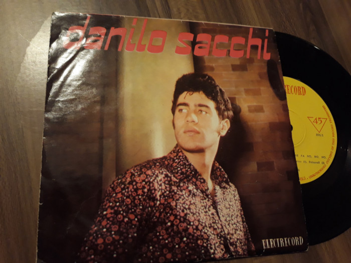 DISC VINIL DANILO SACCHI FOARTE RAR!!!!1967 EDC 891 STARE DISC EXCELENTA