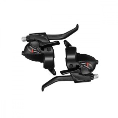 Maneta Schimbator/Frana Shimano Tourney St-Tx800, 8X3 Vit., Ez-Fire Plus, 2 Dege... Cod:ESTTX800P8AL