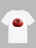 Tricou alb, Pist-off, bumbac 100%, Imprimeu grafic, Oem