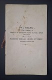 Programul concertului Cavalerilor Ordinului Mihai Viteazul din 1931 . Ft rar !