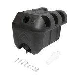 Rezervor apa 30L cu robinet si dozator de sapun, plastic negru