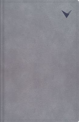 Biblia de Estudio Nbla, Leathersoft, Gris, Interior a DOS Colores