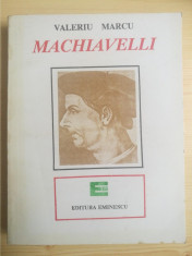 Valeriu Marcu - Machiavelli foto