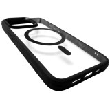 Husa ESR Classic Series, magnet, colturi intarite, TPU negru cu plastic transparent pentru Apple iPhone 15 Pro Max