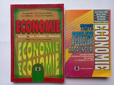 ECONOMIE. APLICATII, TESTE, PROBLEME, RASPUNSURI+ ECONOMIE. TESTE, PROBLEME... foto